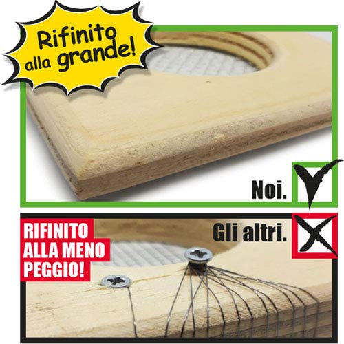 TAPU' IL TAGLIA PUNTARELLE ¡El Cortador Puntero + económico! Producto Artesanal Fabricado en Italia. Cortagrapas Multiusos para Cortar Verduras, utensilio Manual y Cortador de Verduras Juliana.