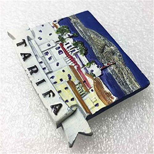 Tarifa España Imanes de Nevera City Travel Souvenir para artesanías de Resina 3D Regalos Decoración de Cocina Accesorios Colección magnética