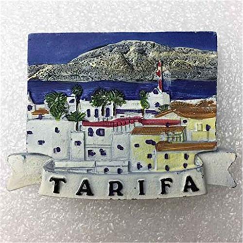 Tarifa España Imanes de Nevera City Travel Souvenir para artesanías de Resina 3D Regalos Decoración de Cocina Accesorios Colección magnética