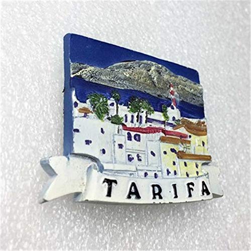 Tarifa España Imanes de Nevera City Travel Souvenir para artesanías de Resina 3D Regalos Decoración de Cocina Accesorios Colección magnética