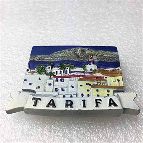Tarifa España Imanes de Nevera City Travel Souvenir para artesanías de Resina 3D Regalos Decoración de Cocina Accesorios Colección magnética