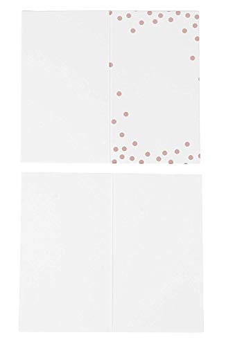 Tarjetas de lugar – 100 unidades de pequeñas tarjetas de tienda de campaña con lunares metálicos, manteles plegables de mesa, perfecto para bodas, banquetes, eventos, plegado 2 x 3,5 pulgadas