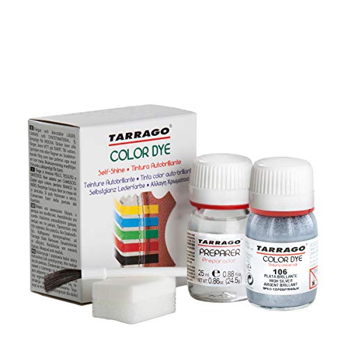 Tarrago | Self Shine Color Dye 25 ml | Tintura Autobrillante para Zapatos y Accesorios | Cubre Rozaduras y Desgastes del Calzado