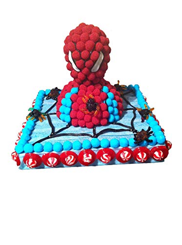 Tarta chuches Spiderman cumpleaños