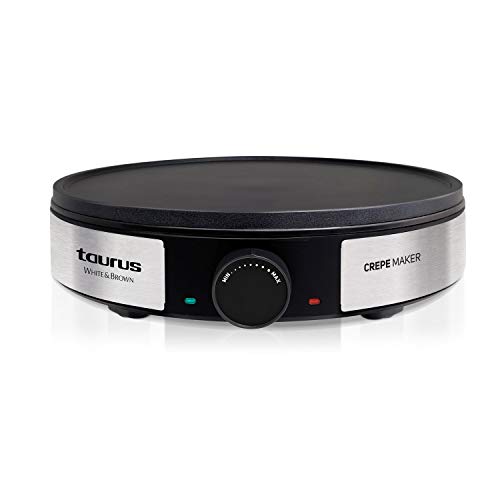 Taurus S164 Crepera, 1200 W, Aluminio, Negro