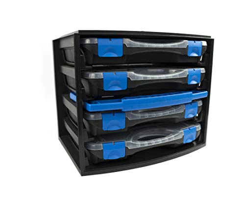 Tayg 301551 Multibox con 4 estuches con separadores móviles 22, 335 x 250 x 275 mm
