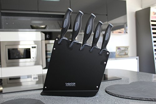 Taylors Eye Witness Cuchillero De Cocina Más Sabroso - 5 Piezas Acero Inoxidable Molibdeno Cromado Cuchillas Afiladas Finamente Molidas Gama Profesional L'Expertise
