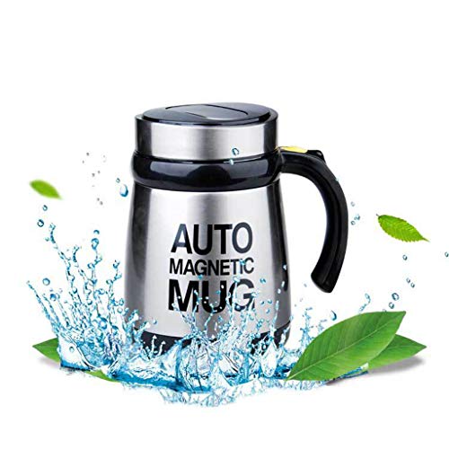 Taza De Café Automática, con Un Solo Botón Taza De Agua Sanitaria Eléctrico Copa Agitación Imantada De Acero Inoxidable De Larga Duración Vaso Mezclador