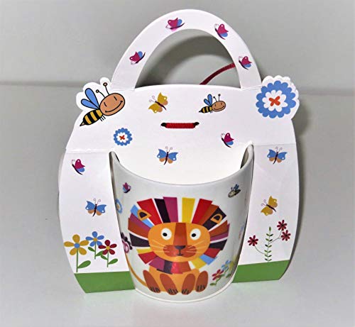 Taza Otto León New Bone China, 0,25 L, con Paquete de Regalo