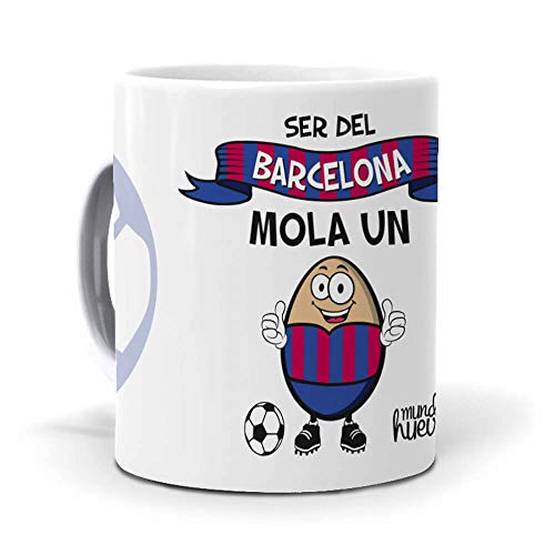 Taza Ser del Barcelona Mola un Huevo