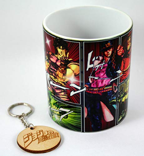 Taza y llavero JoJo's Bizarre Adventure