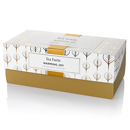 Tea Forté Warming Joy Edition 2019 | Caja de Surtido 20 Pirámides Ensambladas a Mano |Té Negro e Infusión | Edición Limitada |