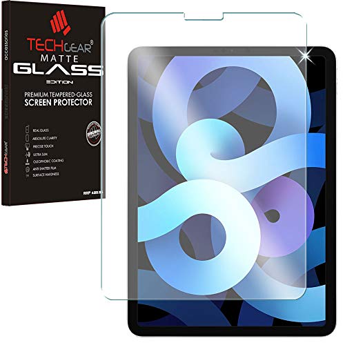 TECHGEAR Antireflejo Protector de Pantalla Vidrio para iPad Air 4 2020 (10.9 pulgadas, 4ª generación) - Mate Vidrio Templado