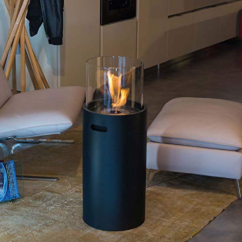 Tecno Air System Gallipoli Negro, Acero, Vidrio, Talla