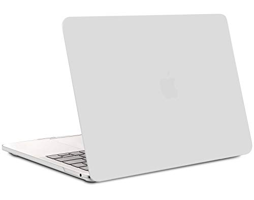 TECOOL Funda para MacBook Pro 13 2016 2017 2018 2019, Plástico Dura Case Carcasa + Tapa del Teclado para MacBook Pro 13.3 Pulgadas con/sin Touch Bar Modelo: A1706 A1708 A1989 A2159, Mate Transparente