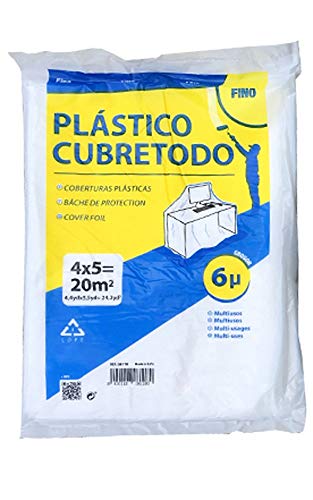 TECPINT KIT ESPECIAL APLICACION PINTURA INTERIOR - Rodillo de Pintura Antigoteo Calidad Profesional con Cubeta, Cinta, Cubretodo y Pincel - 5 PIEZAS