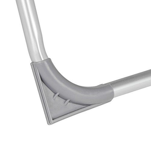 TecTake 2X Sillón de Aluminio Plegable de Jardin | Respaldo y Parte de los pies Ajustable en 5 Posiciones | (Largo x Ancho x Alto): Aprox. 146,5 x 59 x 117,5 cm
