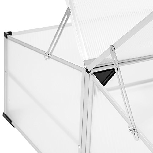 TecTake Invernadero de jardín Aluminio Jardinera de protección | Resistente a la Intemperie - Varios Modelos (Modelo 2 | no. 402341)