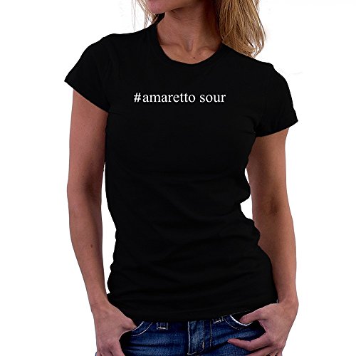 Teeburon Amaretto Sour Hashtag Camiseta Mujer