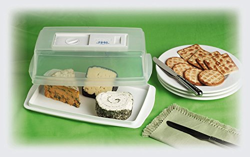 Tefal 9182012 Recipiente para quesos, Anti olores, Blanco