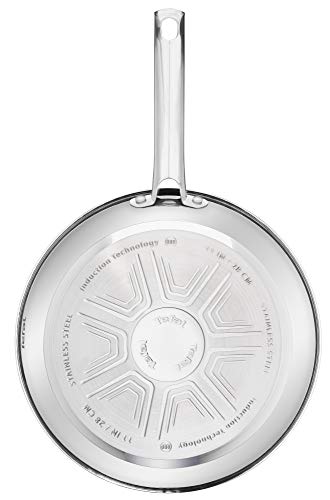 Tefal A704S363 Duetto Juego de sartenes, Acero