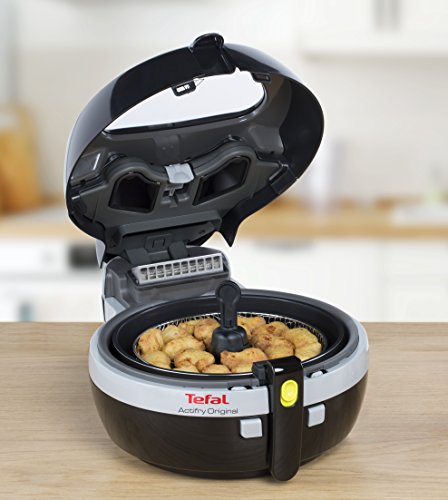 Tefal Actifry Original Snaking FZ711815 - Freidoras sin aceite, hasta 1 kg de capacidad, con cocción homogénea, partes extraíbles aptas para lavavajillas, incluye accesorio snaking 10x15x15in
