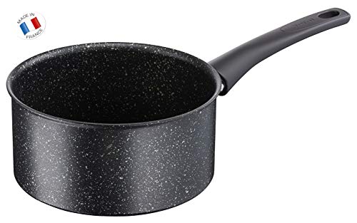 Tefal c6343002 Authentique cazo de Lunares inducción, Aluminio, Negro de Lunares, 20 cm
