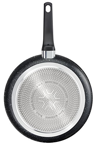 Tefal Everest - Sartén con termopote, aluminio, efecto piedra, 32 cm