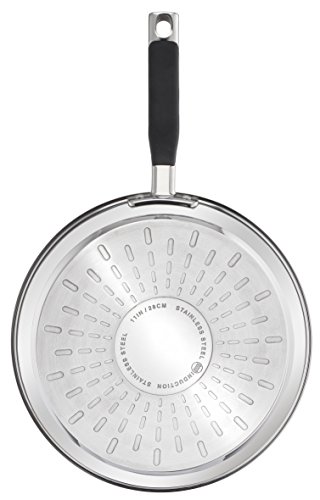 Tefal Gourmet Series Sartén, Acero Inoxidable, 24 cm