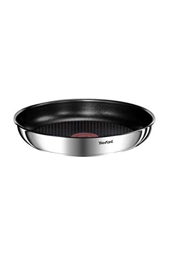 Tefal Ingenio Emotion - Batería de cocina (12 piezas, inducción, sartenes, 22/26/28 cm, cacerolas 16/20 cm (1,5 L/3 L), sartén 24 cm + 2 tapas herméticas + 1 asa + 3 espátulas L948SC04