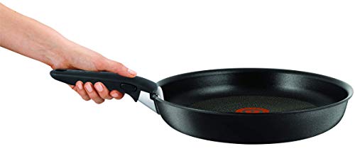 Tefal INGENIO Expertise - Sartén parrilla, 26 cm, antiadherente, color negro (mango no incluido)