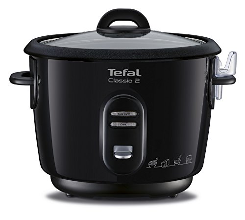 Tefal RK102811 Classic - Arrocera, color negro metalizado