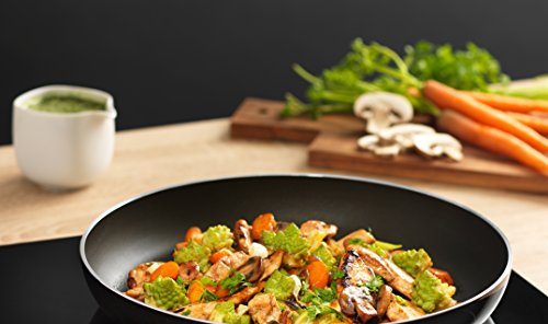 Tefal So' Tasty D51002 Sartén Multiuso Alrededor - Cacerola (Alrededor, Sartén Multiuso, Negro, Fuerza de Titanio, 175 °C, Thermo-Spot)