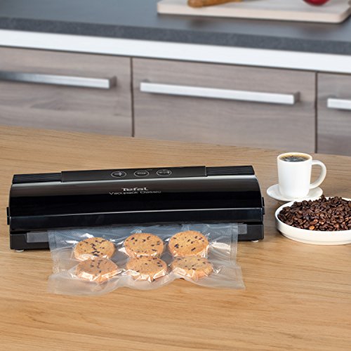 Tefal YY3106FB Vacupack Classic Scellage - Aparato de envasado al vacío (18 bolsitas)