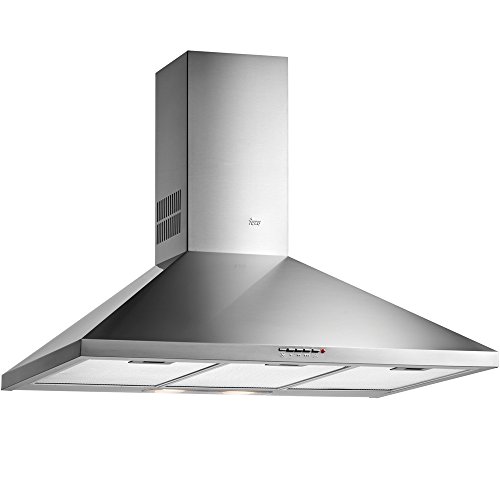 Teka DBP 90 PR 613 m³/h De techo Acero inoxidable D - Campana (613 m³/h, Canalizado/Recirculación, 68 dB, 55 dB, De techo, Acero inoxidable)
