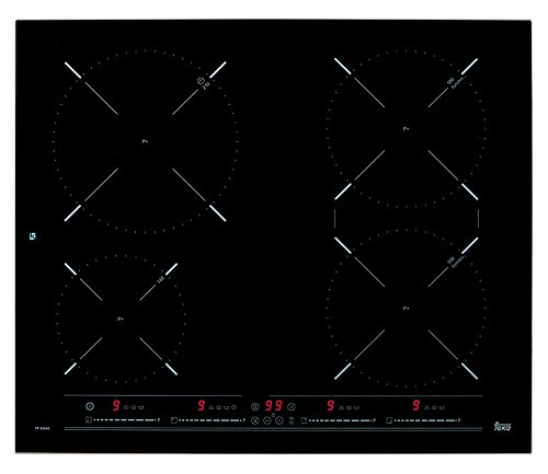 Teka IZ 6420 Integrado Con - Placa (Integrado, Con placa de inducción, Vidrio, Negro, 1800 W, 14,5 cm)