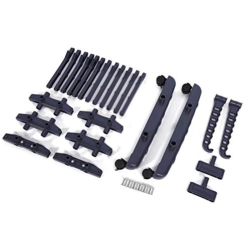 Tendedero Plegable, Secado de Ropa Plegable de 3 Niveles de lavandería Tendedero Tendedero Bastidor Ajustable Zapatos casero suspendido al Aire Libre