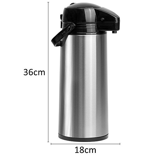 Termo 1,9 litros para bebidas dispensador de agua