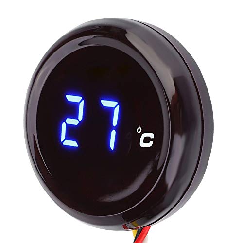 Termómetro digital Kimiss, medidor de temperatura del agua (luz azul)