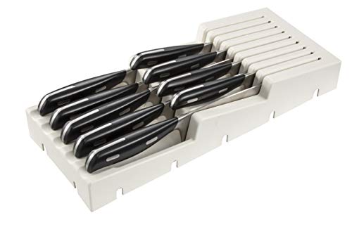 Tescoma FlexiSpace - Portacuchillos, 370 x 148 mm, para 9 cuchillos, plástico