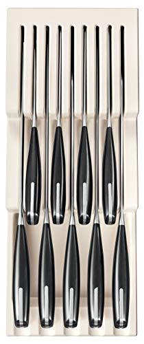 Tescoma FlexiSpace - Portacuchillos, 370 x 148 mm, para 9 cuchillos, plástico
