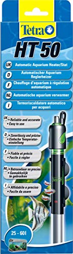 Tetra HT 50 - Potente calentador de acuario para cubrir diferentes niveles de potencia con el mando de ajuste de temperatura