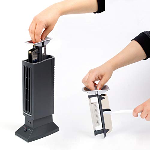 Tevigo 90690 - Purificador de aire, ionizador, ionizador de aire perfecto para las personas con alergias, fumar y también para la alergia a los ácaros del polvo