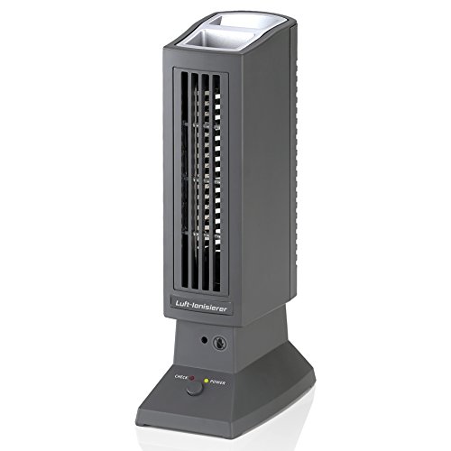 Tevigo 90690 - Purificador de aire, ionizador, ionizador de aire perfecto para las personas con alergias, fumar y también para la alergia a los ácaros del polvo