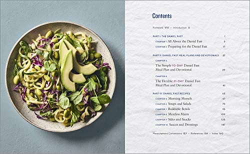The Daniel Fast Cookbook: Meal Plans + Recipes to Bring You Closer to God: Meal Plans and Recipes to Bring You Closer to God