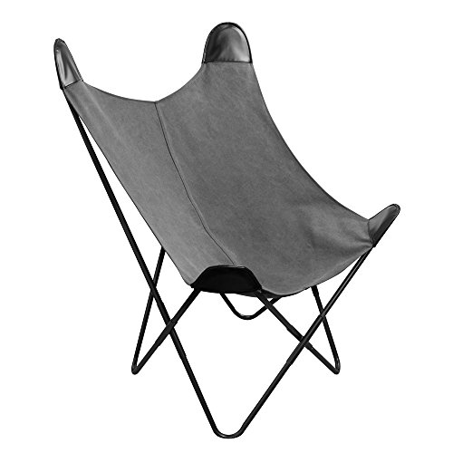 The Home Deco Factory Butterfly - Sillón de Mariposa, algodón, Multicolor, 70 x 77 x 101 cm