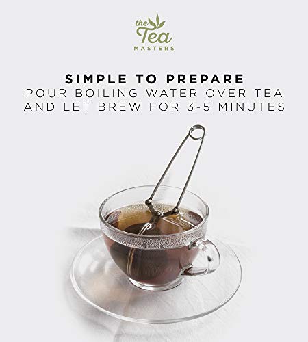 The Tea Masters Hojas Sueltas de Té Negro Premium para el Desayuno 1kg