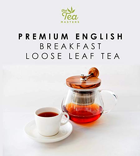 The Tea Masters Hojas Sueltas de Té Negro Premium para el Desayuno 1kg