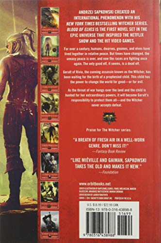 The Witcher Boxed Set: Blood of Elves, the Time of Contempt, Baptism of Fire