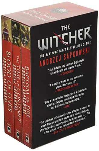 The Witcher Boxed Set: Blood of Elves, the Time of Contempt, Baptism of Fire
